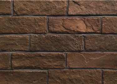Wall Facing Bricks Exterior Wall Tiles Heat Resistant 4mm Thickness